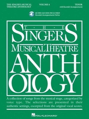 bokomslag Singer's Musical Theatre Anthology: Tenor, Volume 4 Book/Online Audio