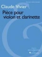 bokomslag Pice Pour Violon Et Clarinette