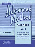 bokomslag Rubank Advanced Method: Saxophone, Vol. II