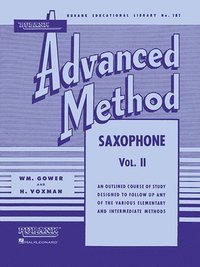 bokomslag Rubank Advanced Method: Saxophone, Vol. II