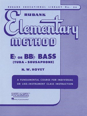 bokomslag Rubank Elementary Method - Bass/Tuba (B.C.)