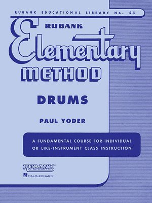 Rubank Elementary Method: Drums 1