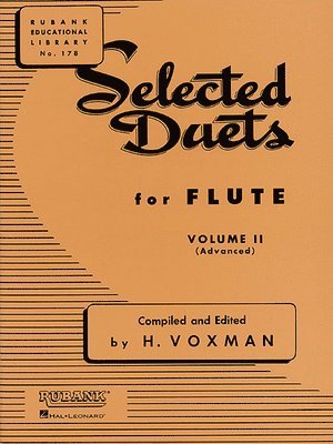 bokomslag Selected Duets for Flute: Volume 2 - Advanced