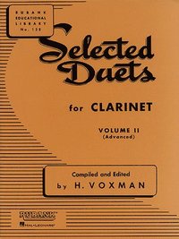 bokomslag Selected Duets for Clarinet: Volume 2 - Advanced