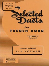 bokomslag Selected Duets for French Horn: Volume 2 - Advanced