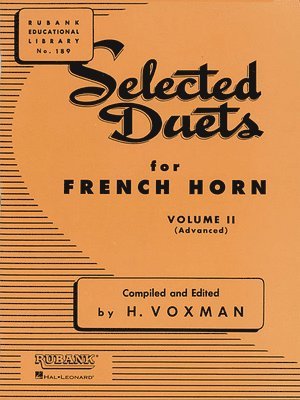 bokomslag Selected Duets for French Horn: Volume 2 - Advanced