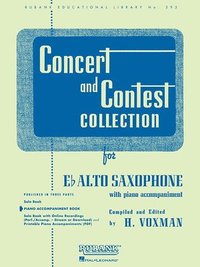 bokomslag CONCERT & CONTEST COLLECTIONALTO SAXOPHO