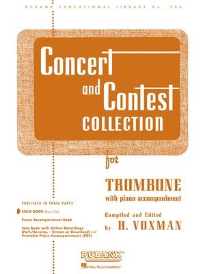 bokomslag Concert and Contest Collection for Trombone: Solo Book Only