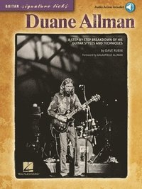 bokomslag Duane Allman: A Step-By-Step Breakdown of His Guitar Styles and Techniques [With CD (Audio)]