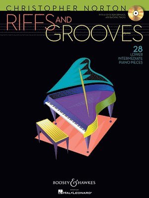 Riffs and Grooves: 28 Lower Intermediate Piano Pieces [With CD (Audio)], Häftad