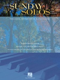 bokomslag More Sunday Solos for Piano: Preludes, Offertories & Postludes