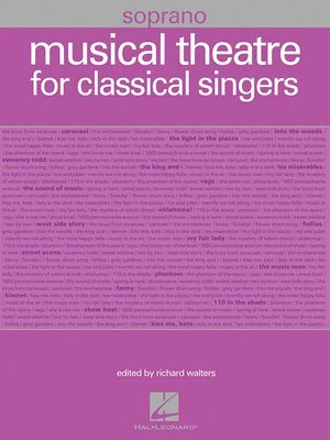 Richard Walters - Musical Theatre for Classical Singers: Soprano, Häftad