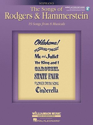 bokomslag Songs Of Rodgers And Hammerstein - Soprano Edition