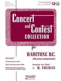 bokomslag Concert and Contest Collection for Baritone B.C.