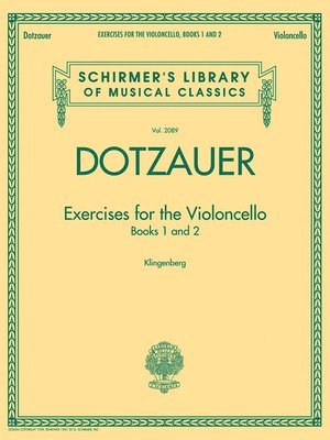 Johannes Klingenberg - Exercises for the Violoncello - Books 1 and 2: Schirmer Library of Classics Volume 2089, Häftad