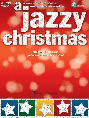 bokomslag A Jazzy Christmas for Alto Sax - Book/Online Audio [With CD (Audio)]