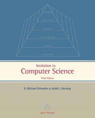 Invitation to Computer Science: Java Version 1