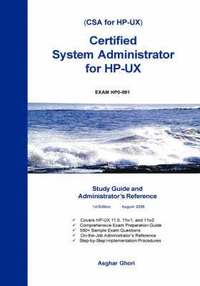 bokomslag Certified System Administrator for HP-UX
