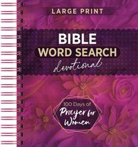 bokomslag 100 Days of Prayer for Women: Bible Word Search Devotional
