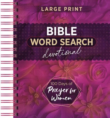bokomslag 100 Days of Prayer for Women: Bible Word Search Devotional