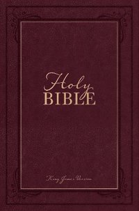 bokomslag KJV Holy Bible Giant Print Compact Garnet