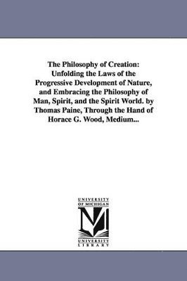 bokomslag Philosophy of Creation