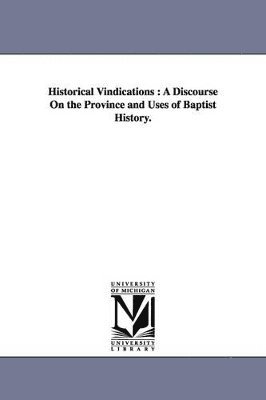 Historical Vindications 1