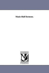 bokomslag Music-Hall Sermons.