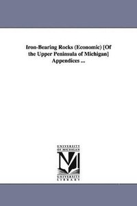 bokomslag Iron-Bearing Rocks (Economic) [Of the Upper Peninsula of Michigan] Appendices ...