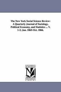 bokomslag The New York Social Science Review