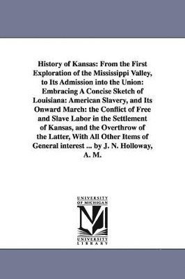 bokomslag History of Kansas