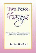 bokomslag Two Peace Essays