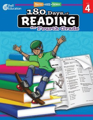 bokomslag 180 Days: Reading for Fourth Grade