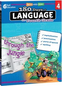 bokomslag 180 Days of Language for Fourth Grade
