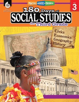 bokomslag 180 Days: Social Studies for Third Grade