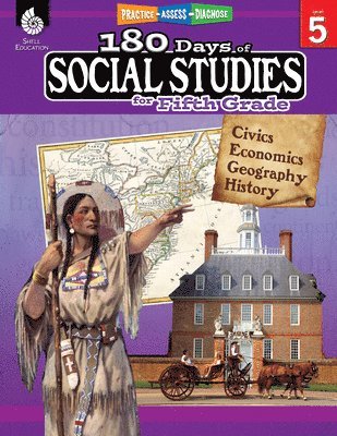 bokomslag 180 Days: Social Studies for Fifth Grade