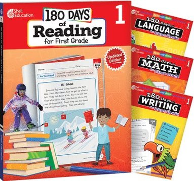 Christine Dugan, Suzanne I. Barchers, Suzanne Barchers, Multiple Authors, Jodene Smith, Jodene Lynn Smith - 180 Days™: Reading, Math, Writing, & Language for Grade 1: 4-Book Set, Häftad