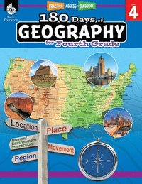 bokomslag 180 Days: Geography for Fourth Grade