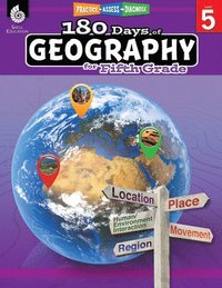 bokomslag 180 Days of Geography for Fifth Grade