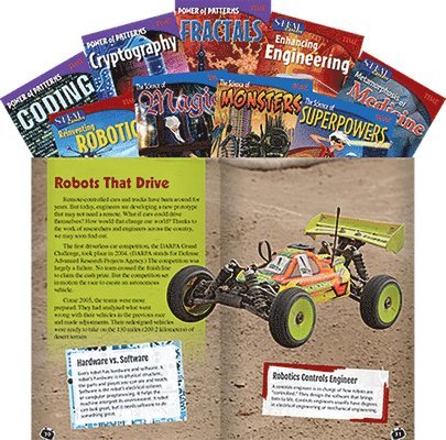 Multiple Authors - Time(r) Grades 6-8: Stem 9-Book Set, Häftad