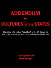 bokomslag Addendum to Cultures of the States