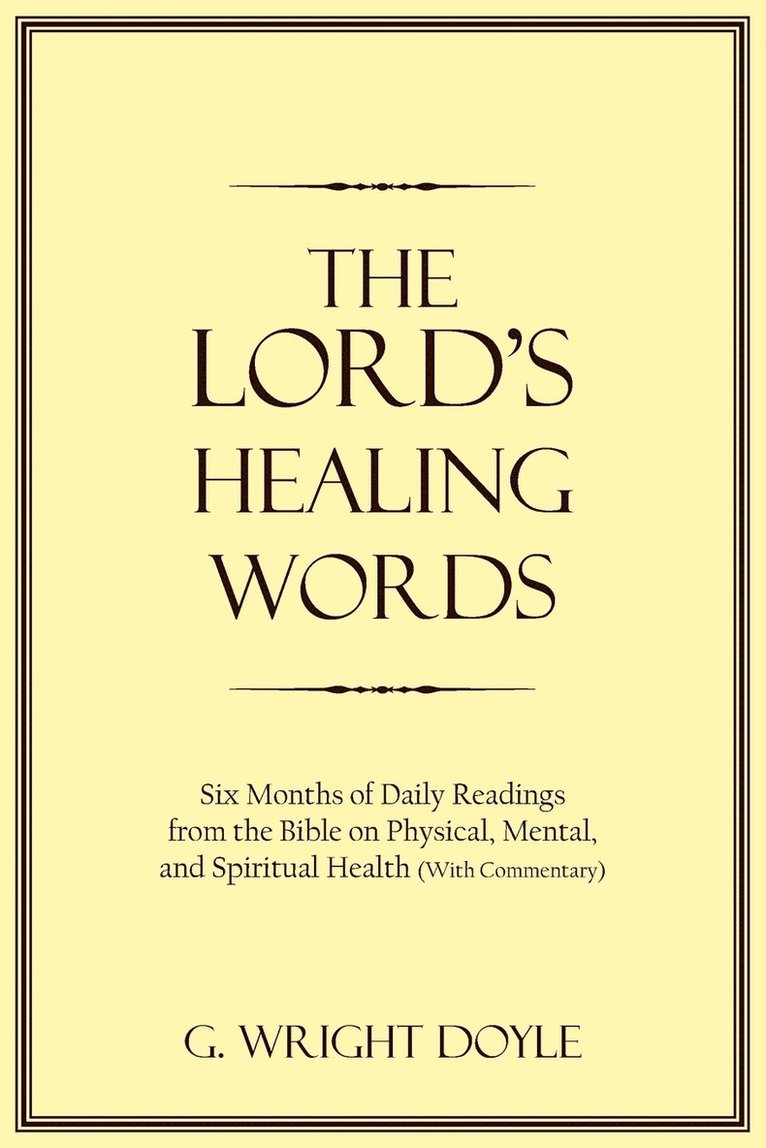 The Lord's Healing Words 1