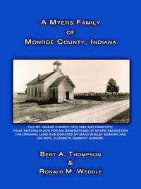 bokomslag Myers Family of Monroe County, Indiana