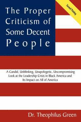 bokomslag Proper Criticism of Some Decent People