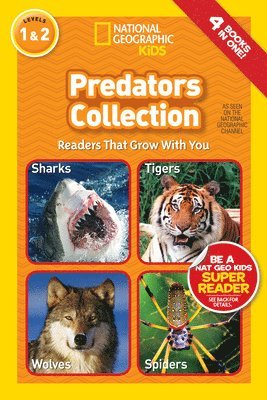National Geographic Kids - Predators Collection (National Geographic Kids Readers, Levels 1 & 2), Häftad