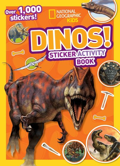 National Geographic Kids - National Geographic Kids Dinos Sticker Activity Book, Häftad