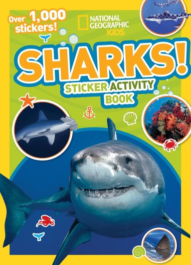 National Geographic Kids - National Geographic Kids Sharks Sticker Activity Book, Häftad