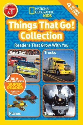 National Geographic Kids Readers: Things That Go Collection