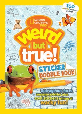 bokomslag Weird But True! Sticker Doodle Book