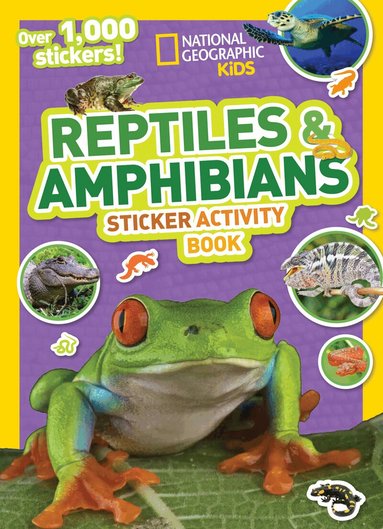 National Geographic Kids - National Geographic Kids Reptiles and Amphibians Sticker Activity Book, Häftad